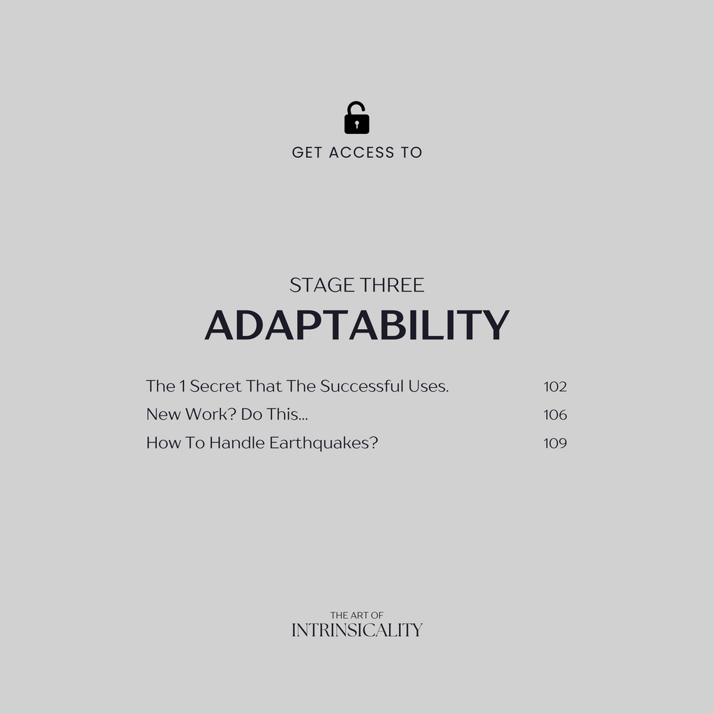 THE ART OF INTRINSICALITY